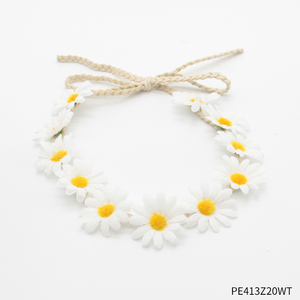 PESENAR Ensemble de vêtements hippie pour femmes-Lunettes rétro des années 1960 et 1970, collier à logo de la paix, <span class=keywords><strong>bandeau</strong></span> couronne de tournesol - Product Image 5