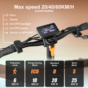Scooter Eléctrico de Fábrica China, Motor de 500-1000w, Modelo T8, Autonomía de 40/80km, Velocidad Máxima de 60km/h, para Adultos - Product Image 5