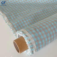 Tissu tissé 100 % lin couleur unie écologique au mètre pour rideaux, robes, nappes, couture et décoration intérieure