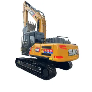 Escavadeira usada SANY SY215 de alta qualidade e bom preço, escavadeira usada pesada de 21 toneladas, feita na China, muito vendida