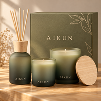 AIKUN OEM Produit d'aromathérapie avec personnalisation du logo, ensemble de diffuseurs à bâtonnets pour hôtels de luxe