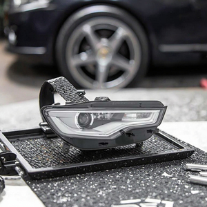 Oem năng động lần lượt tín hiệu ma trận phong cách <span class=keywords><strong>Led</strong></span> Đèn Pha đặt cho Audi A6 C7 2015 2018 nhà máy bán buôn Điều kiện Mới 6000K màu - Product Image 6