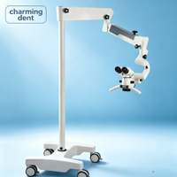 Microscope chirurgical dentaire ALLTION AM2000 à 5 grossissements avec caméra pour traitement endodontique