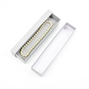 กล่องเครื่องประดับสร้อยคอไข่มุกดึงแม่เหล็กสี่เหลี่ยมสี่เหลี่ยมสี่เหลี่ยมพิมพ์ลายแบบกำหนดเองสีเทากล่องเครื่องประดับสร้อยข้อมือ - Product Image 5