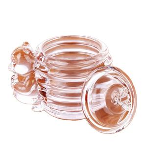 Caramelo frascos de vidrio al por mayor árbol de Navidad en forma agradable tarro de caramelo - Product Image 2