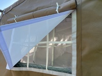 Tente militaire de qualité supérieure pour 10 à 20 personnes, imperméable, 3 couches, ignifuge, en Oxford, pour le désert, pour Dubaï, Émirats arabes unis, Moyen-Orient, 6x8M