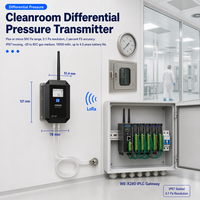 Produsen LoRa RS485 4G IoT Micro Differential Pressure Transmitter 0.1Pa IP67 Baterai 19000mAh untuk Pemantauan Filter HVAC