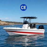 Nouveau bateau Chaser 430 en FRP certifié CE de 14 pieds avec console centrale, réservoir de carburant de 40 L, prêt pour moteur hors-bord de 30-60 CV, idéal pour la pêche côtière et les loisirs