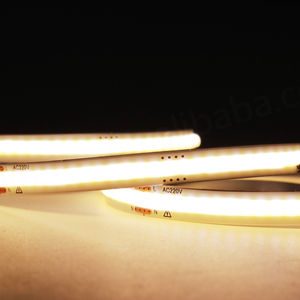 Tira de Luz LED COB sin Controlador, 110/220V, 288/296 LED/M, 2700-6000K, Cinta de Luz LED para Habitaciones, Cocinas, Iluminación de Fondo DIY - Product Image 1