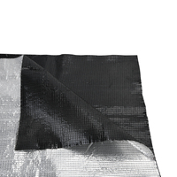 Feuille d'aluminium d'excellente qualité Agriculture Serre Feuille d'aluminium Rideau de lumière fermé réfléchissant Ombrage