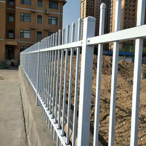 Açık bahçe galvanizli çelik çit panelleri siyah çelik Picket Modern açık bahçe siyah çelik kazık çit kolay montaj - Product Image 6