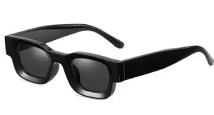 Güneş gözlüğü 2022 Modern serin kare özel moda tonları kişiselleştirilmiş markalı yeni moda küçük çerçeve güneş gözlüğü PC malzeme