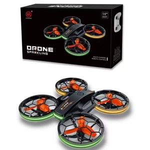 Dron para Jóvenes Principiantes, Modelo de Aeronave Educativa, Entrenamiento, Control Remoto, Quadcopter, Vuelo de Altura Fija de 125 mm, 6 Canales, Luces LED - Product Image 1