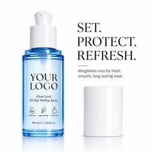 Spray <span class=keywords><strong>Fixateur</strong></span> de Maquillage Léger et Rafraîchissant 80ml Personnalisable avec Logo pour Peaux Grasses – Vente en Gros - Product Image 1