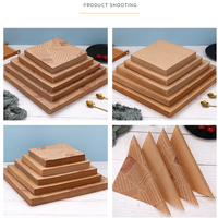 Papier sulfurisé imprimé sur mesure, imperméable et résistant à l'huile pour l'emballage de hamburgers et de sandwichs de restauration rapide