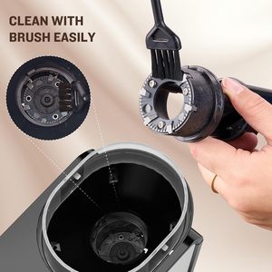 2-12 Cup Burr <b>Coffee</b> <b>Grinder</b> Electric Adjustable Burr Mill with 14 Precise Grind Setting Precise <b>Grinder</b> Maker - Product Image 6