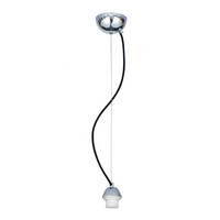 Lampe suspendue en fer noir ou Rose, câble Textile pour Suspension, à monter soi-même, m