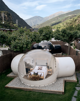 Winsun PVC étanche grand dôme extérieur transparent bulle hôtel maison gonflable maison bulle Camp tente vente location entreprise