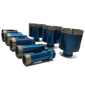 <span class=keywords><strong>100mm</strong></span> 105mm 110mm 115mm 120mm 125mm 130mm 135mm 140mm 145mm 150mm Kim Cương vương miện khô khoan lõi bit cho gạch sứ gốm - Product Image 5