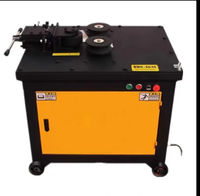 Machine de cintrage d'arc automatique pour barres d'acier, contrôlée par PLC, avec moteur, pour la fabrication d'anneaux en acier et le cintrage d'arc de barres rondes