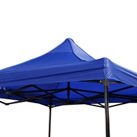 Tente publicitaire d'extérieur à quatre coins, auvent à quatre pieds, auvent télescopique pop-up, auvent carré pliable, abri de pluie, parapluie