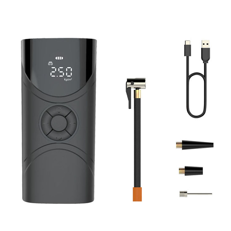 Компрессор для шин с ЖК-дисплеем, воздушный насос, компрессор мини 12 В, автомобильный воздушный насос, компрессор