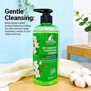 Crème nourrissante à l'huile de coco, à l'huile d'arbre à thé et au jasmin, <span class=keywords><strong>anti</strong></span>-<span class=keywords><strong>pelliculaire</strong></span>, prévention de la chute des cheveux, contrôle du sébum, hydratante, dorée - Product Image 2