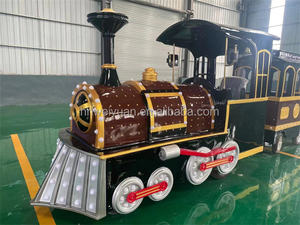 Meilleures ventes de trains électriques sans rail de haute qualité pour les enfants pour les loisirs en famille et les centres commerciaux pour les <span class=keywords><strong>parcs</strong></span> à thème - Product Image 5