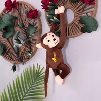 CP Toys Singe Animal En Peluche 45cm 55cm 65cm Long Bras Aimant Singe En Peluche pour La Décoration