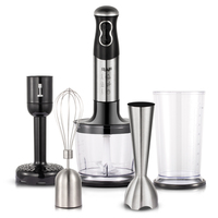 Te Koop 5 In 1 4 Messen Knoflookmolen Keukenmachine Blender Mixer Elektrische Staafmixer Staafmixer Staafmixer Set