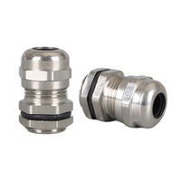 Presse-étoupe en laiton basse tension PULTE IP68 |   Raccord étanche fileté M8-M27 pour applications industrielles et marines