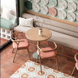 Tienda de té de la leche al por menor de alta calidad Diseño de interiores Panadería Tienda Vitrina refrigerada Mostrador de Bar de cafetería moderno - Product Image 6