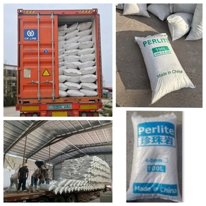 Expandiertes Perlit-Granulat Weißer Bodenverbesserer für Baumaterialien Gartenbau Landwirtschaft & Hydroponik-Anwendungen - Product Image 6