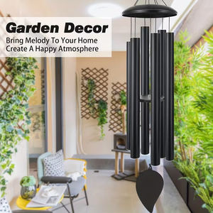32-inch Aluminum Alloy 6-tube <strong>Wind</strong> <strong>Chimes</strong> For Indoor Decoration And Outdoor Garden Good Mood Gifts - Product Image 2