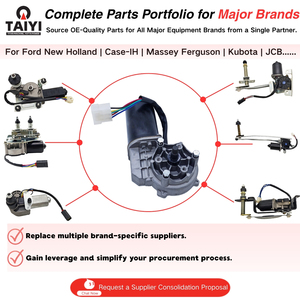 Motore Tergicristallo 24V 80W per Escavatori e Macchine Pesanti Caterpillar 11515586 - Product Image 2