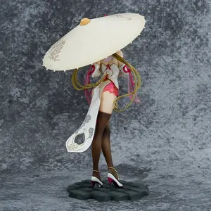 <span class=keywords><strong>Honkai</strong></span> <span class=keywords><strong>impact</strong></span> 3 Rita rosse Huanxisha รูปกี่เพ้า25ซม. ตุ๊กตาแอ็คชั่นผ้าไหมสีดำเซ็กซี่โมเดลของเล่นอะนิเมะ - Product Image 3