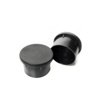 Accessoires de connecteur RF Capuchon anti-poussière en plastique noir pour connecteur femelle Mini Din 4.3-10 Adaptateur de connecteur Capuchon anti-poussière