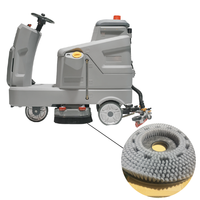 Nouvelle autolaveuse autoportée E+F FS 76 à batterie, brosse autotractée, réservoir de 28 gallons, 1750W, 24V, pour nettoyage dégraissant à l'eau froide