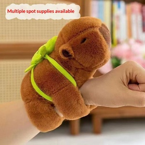 Juguete de Peluche de Capibara con Anillo, Estilo Europeo, Relleno de Algodón PP, Muñeca de Pulsera para Niñas de 7 a 14 Años - Product Image 2