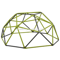 XCF003 2in1 extérieur Jungle Gym singe barre escalade jouet pour les tout-petits, Clime avec toboggan 8ft géométrique dôme escalade aire de jeux ensemble