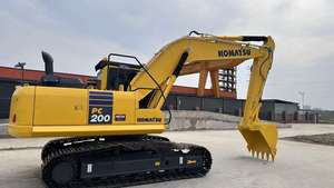 Excavadora Komatsu PC200 de alta calidad con componentes de núcleo funcional Motor Caja de cambios Bomba de engranajes PLC - Product Image 5