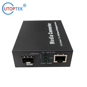 UT-MC10G-SFP, 10G SFP + Phương tiện truyền thông chuyển đổi 10gbase-tx để 10gbase-fx RJ45 Ethernet chuyển đổi phương tiện truyền thông sợi chuyển đổi - Product Image 2