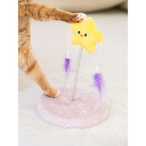 Mini giocattolo eco-friendly per animali domestici giocattolo interattivo per piccoli gatti stile di animazione sostenibile - Product Image 1