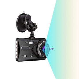 Caméra de tableau de bord pour voiture avec écran tactile IPS de 4 pouces, grand angle de 170 degrés, objectif 6G, double objectif avant et arrière, enregistreur vidéo pour voitures - Product Image 3