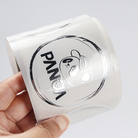 Etiquetas Adhesivas Redondas Personalizadas con Logotipo, Troqueladas, con Estampado en Caliente, Lámina Dorada, Resistentes al Agua, para Marca, Empaque y Decoración de Productos, OEM