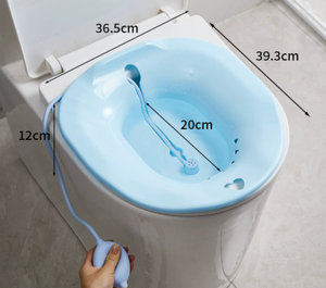 เก้าอี้นั่งอบไอน้ำยอนิสำหรับการดูแลหลังคลอดและรักษาโรคริดสีดวงทวาร ทำจากวัสดุซิลิโคน ใช้งานง่าย - Product Image 6