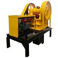 Chine Type de cadre Offre Spéciale PE150x250 petit broyeur à mâchoires de roche d'extraction d'or mobile Mini prix de la machine de concassage de pierre portable