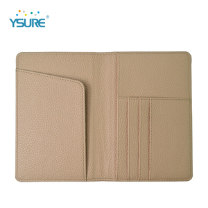 Ysure <span class=keywords><strong>Pas</strong></span> <span class=keywords><strong>Cher</strong></span> en gros Fabrication vente chaude famille titulaire de passeport de voyage De Protection En Cuir Souple blanc Couverture de Passeport - Product Image 3