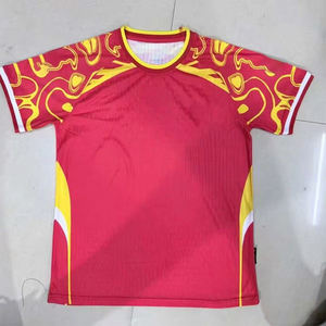 Camiseta de Fútbol de Secado Rápido y Transpirable con Cuello en V, Números y Logotipo, Venta al por Mayor de Fábrica, 2627 Congo, Argelia, Marruecos, Senegal, Mali - Product Image 4