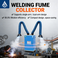 Extracteur de fumées de soudage sur mesure pour l'extraction de fumée de soudage laser, fabricant d'équipements de dépoussiérage haute efficacité